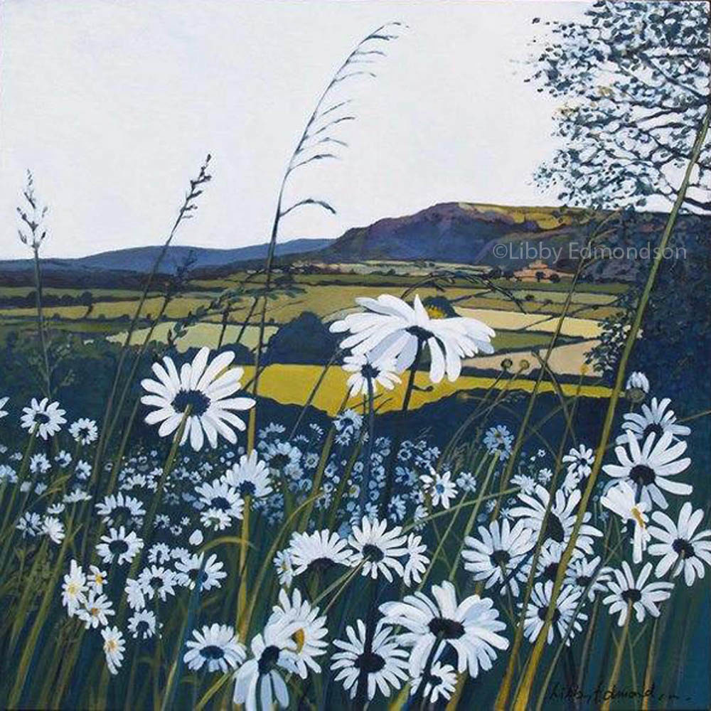 Libby Edmondson ‘White Scar White Daisies’ 2008 Limited Edition Print