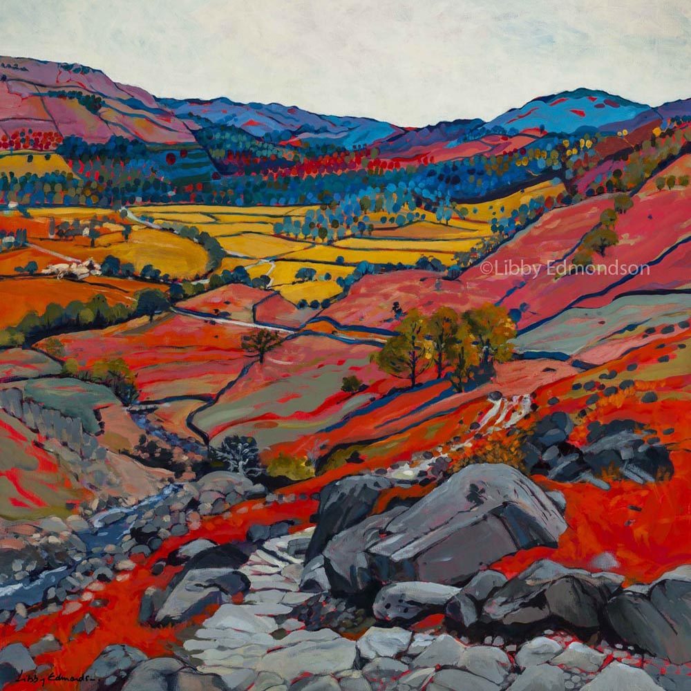 Libby Edmondson ‘A Walk in Easdale’ 2012 Limited Edition Print