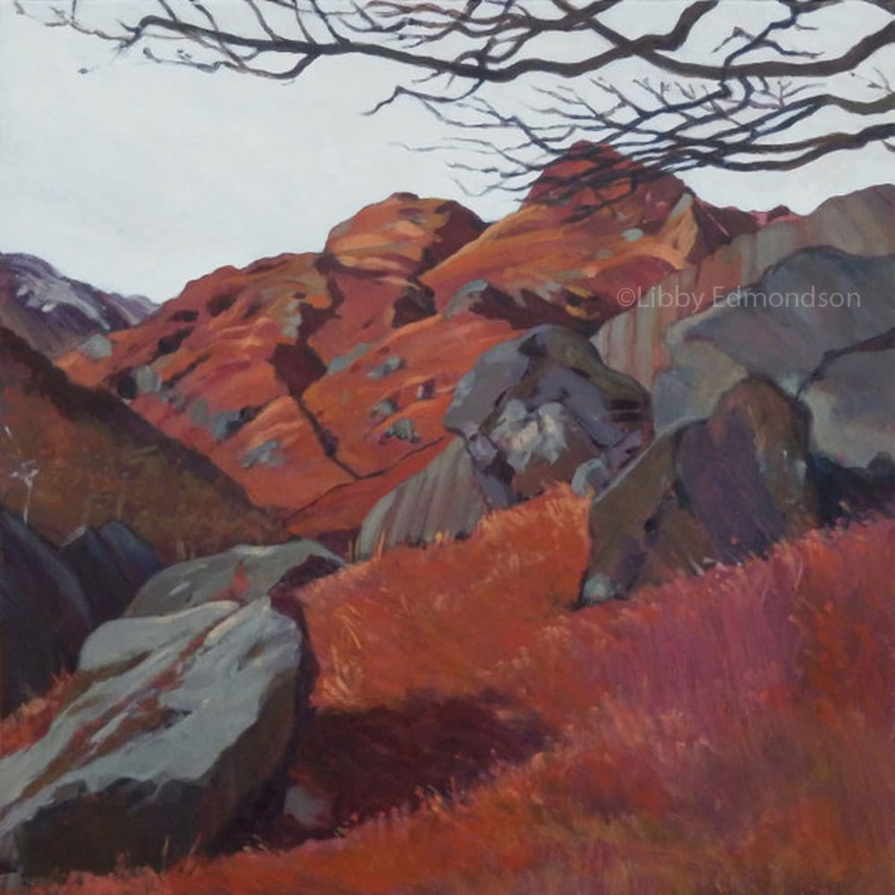 Libby Edmondson 'The Pikes from the Boulders' 2012 Limited Edition Print
