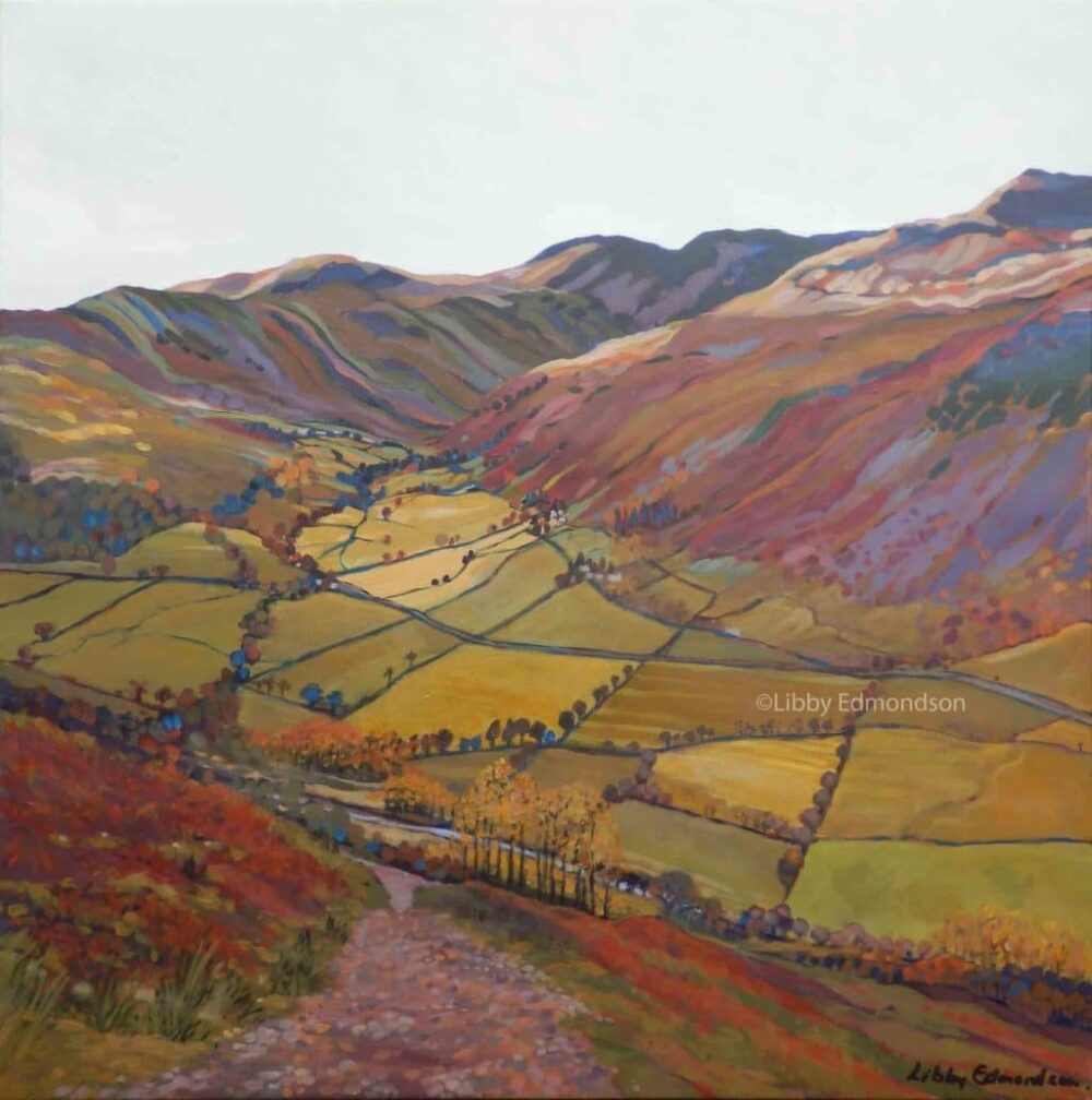 Libby Edmondson ‘Deepdale from Boredale Hause’ 2013 Limited Edition Print