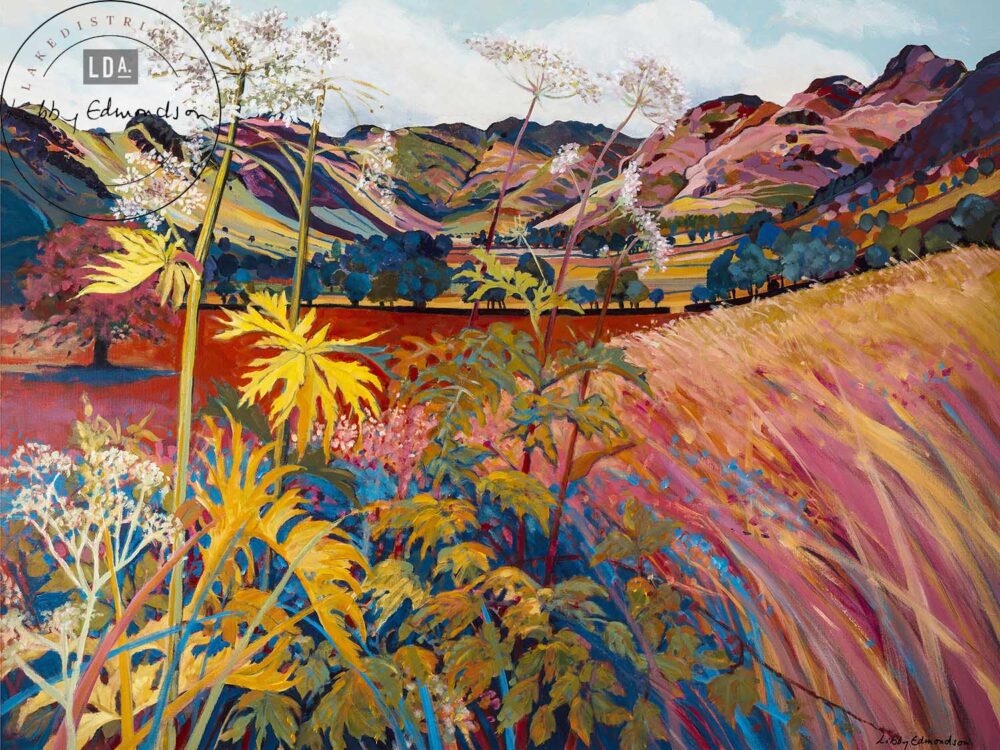 Libby Edmondson ‘Fields and Mountains’ 2013 Limited Edition Print