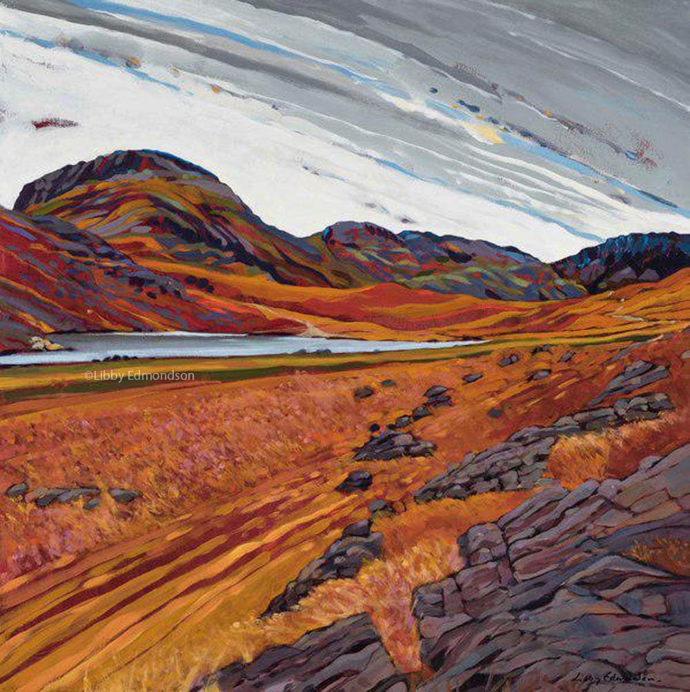 Libby Edmondson ‘Great End from Sty Head’ Limited Edition Print