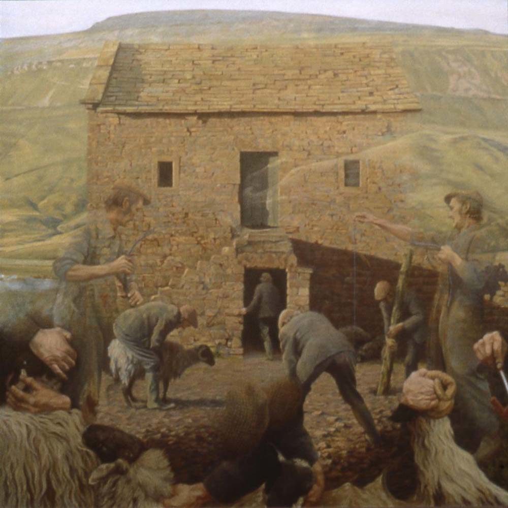 Alan Stones ‘Jarrod and the Bastle House’ reproduction