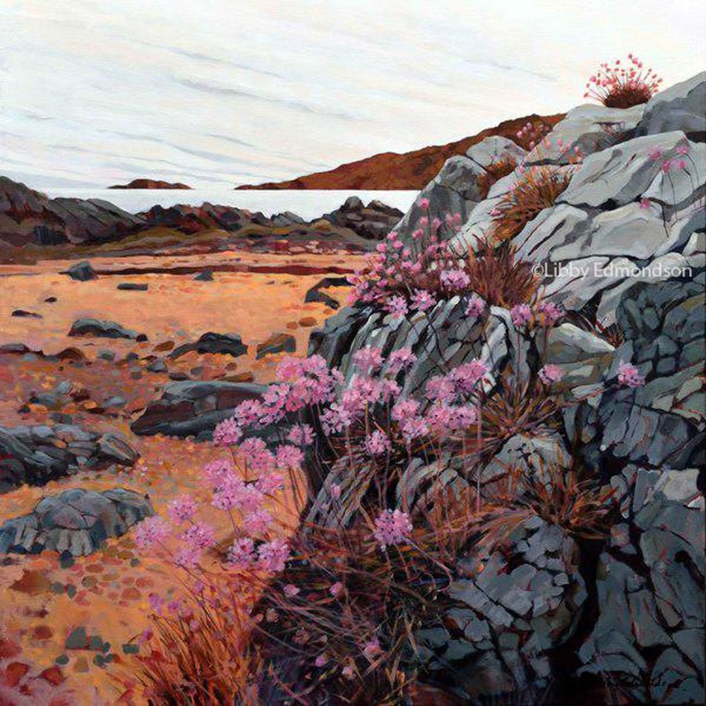 Libby Edmondson ‘Sea Pinks’ Limited Edition Print