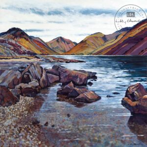 Libby Edmondson Greeting Cards 'Wastwater'. Pack of 6