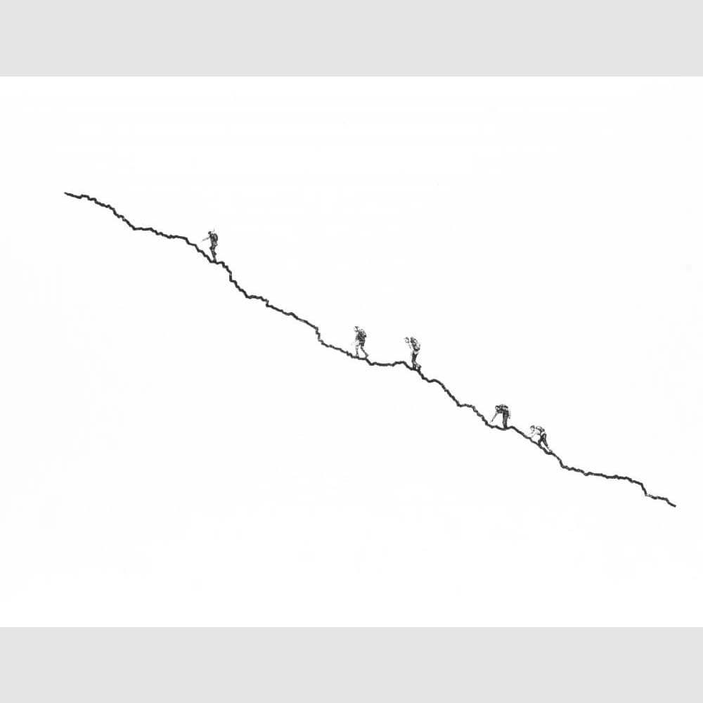 Alan Stones ‘Climb (iii)’ reproduction