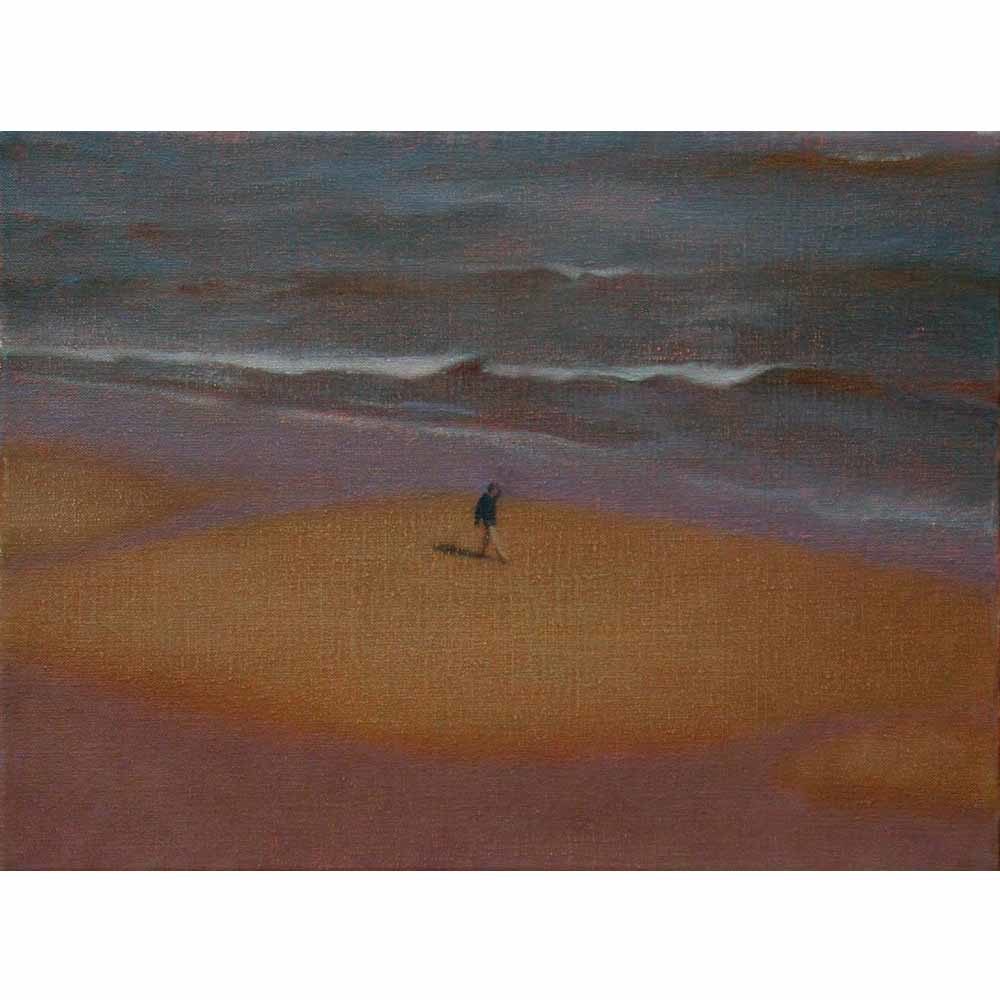 Alan Stones ‘Single Figure, Water’s Edge’ reproduction