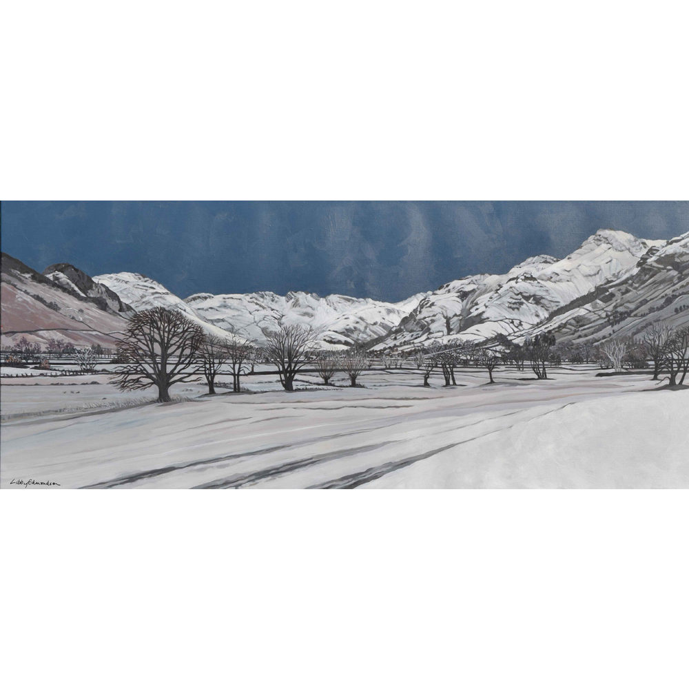 Libby Edmondson ‘Langdale Snow’ 2019 Limited Edition Print