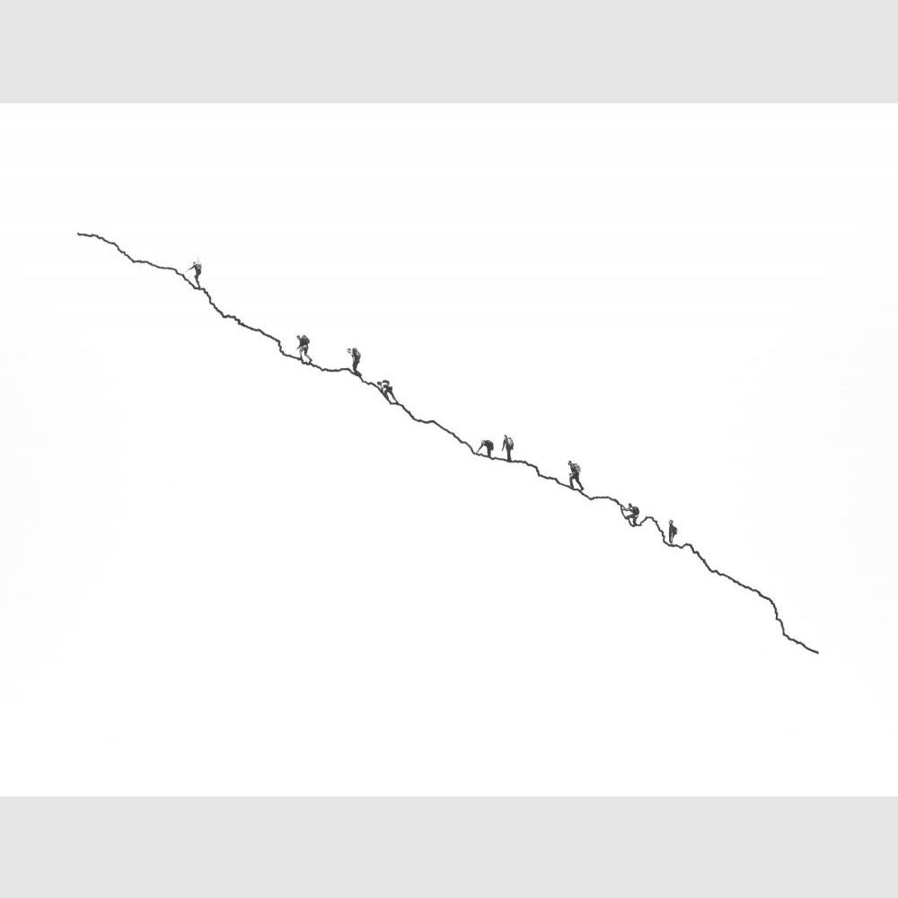 Alan Stones ‘Climb’ reproduction