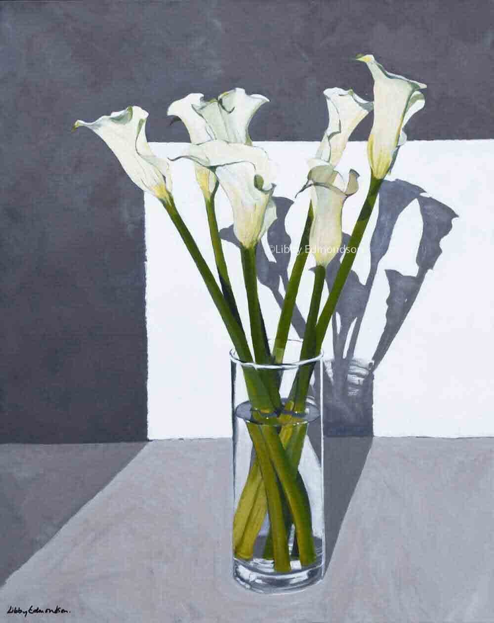 Libby Edmondson ‘Calla Lillies ii’ Limited Edition Print