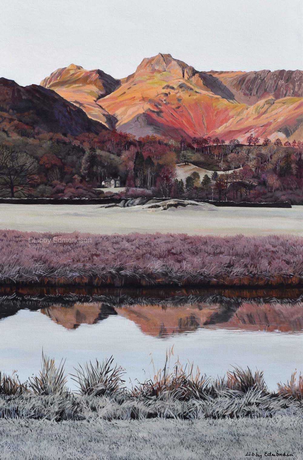 Libby Edmondson ‘Frosty Morning, Elterwater’ 2019 Limited Edition Print