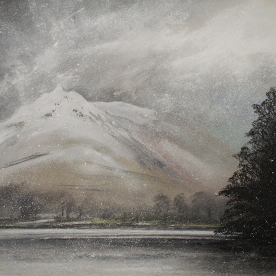 ‘In the Midst of White Magic’ – Helm Crag from Grasmere, Signed Limited Edition Print by Daniel Cooper