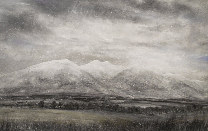 ‘Winter’s Orchestra’ – Blencathra (Saddleback), nr. Keswick Signed Limited Edition Print