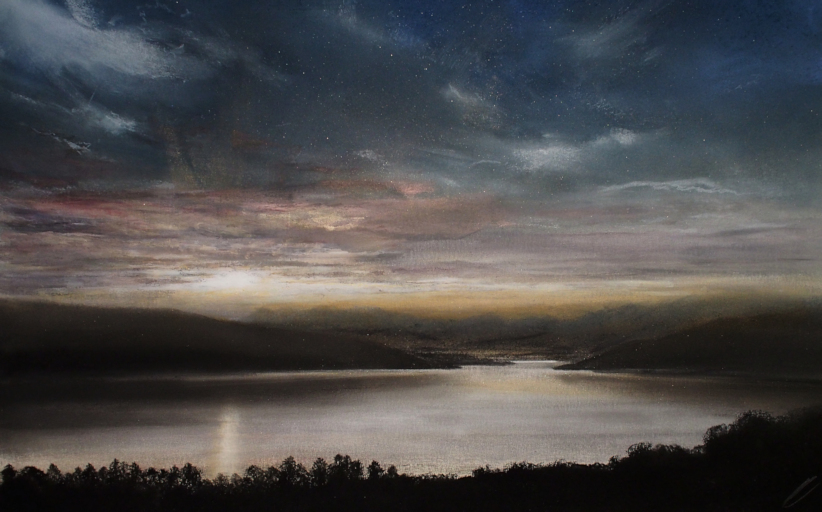 ‘Wondermere’ Windermere from the Dome House, Bowness, Signed Limited Edition Print by Daniel Cooper