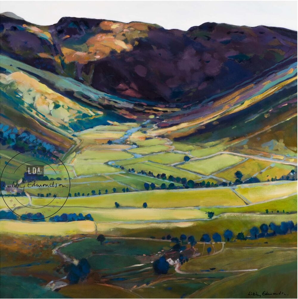 Libby Edmondson ‘Mickleden’ 2008 Limited Edition Print