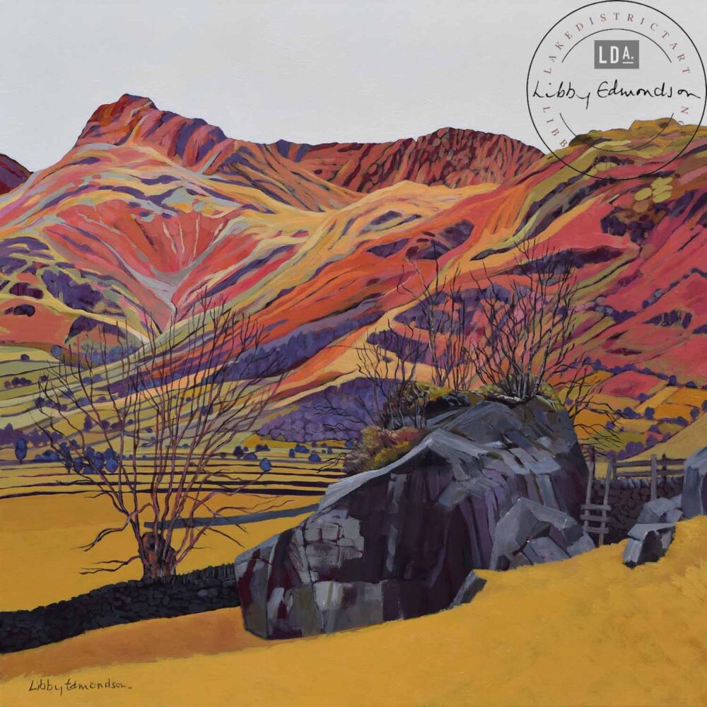 Libby Edmondson ‘Langdale Boulder ii’ Limited Edition Print