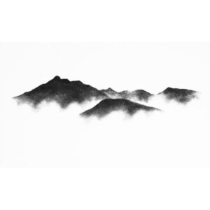Causey Pike from Derwentwater, Signed Limited Edition Print by Daniel Cooper