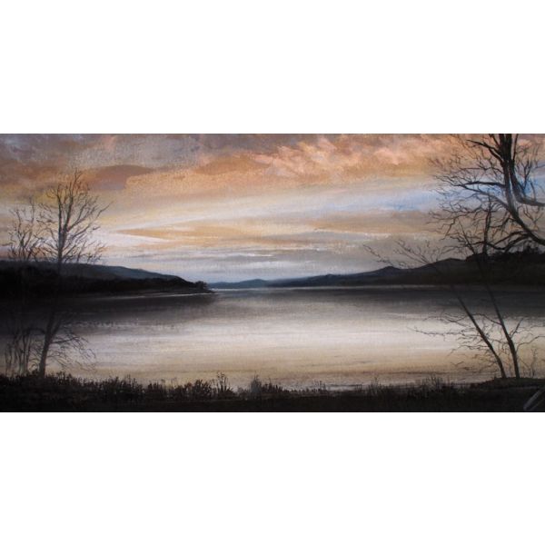 Time out of Mind – Coniston Water from Head of Lake, Coniston, Cumbria, Signed Limited Edition Print by Daniel Cooper