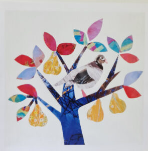 A Partridge in a Pear Tree, by Libby Edmondson, Christmas Card Pack of 10
