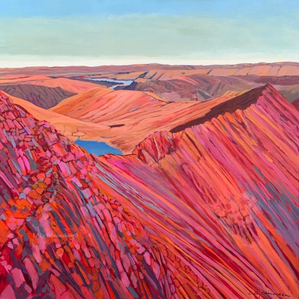 Libby Edmondson ‘Striding Edge’ Limited Edition Print