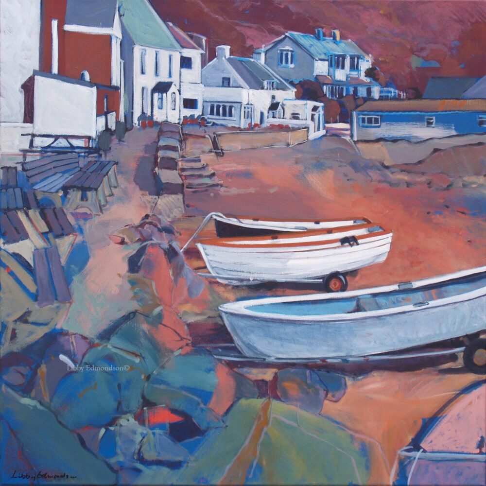 Libby Edmondson ‘The Beach’ , Porthdinllaen, Limited Edition Print