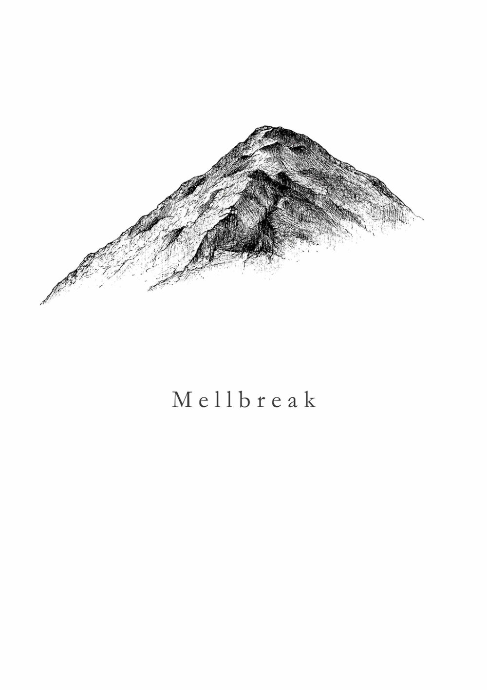 ‘Mellbreak’ Print by Feather and WIld