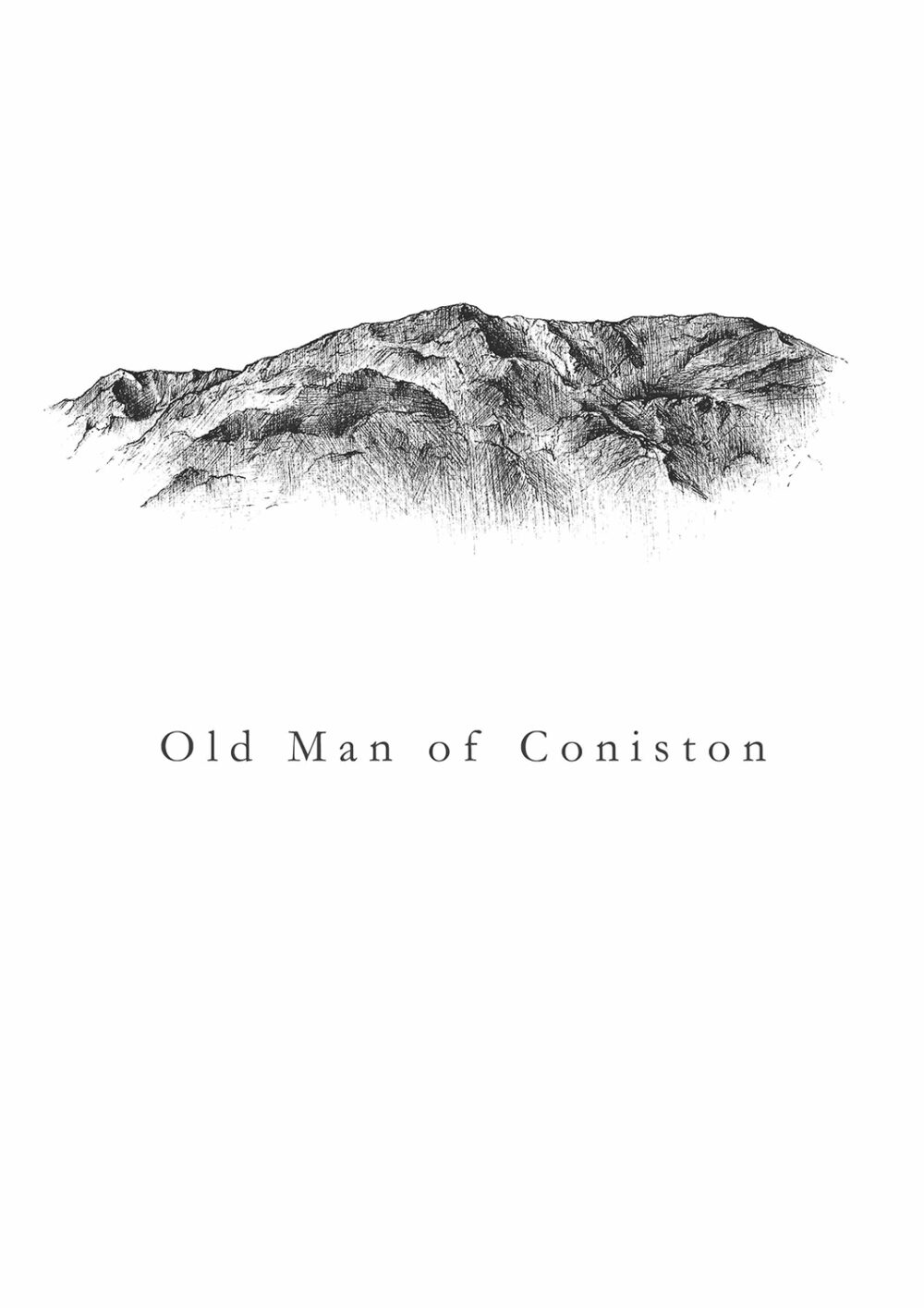 ‘Old Man of Coniston’ Print by Feather and Wild