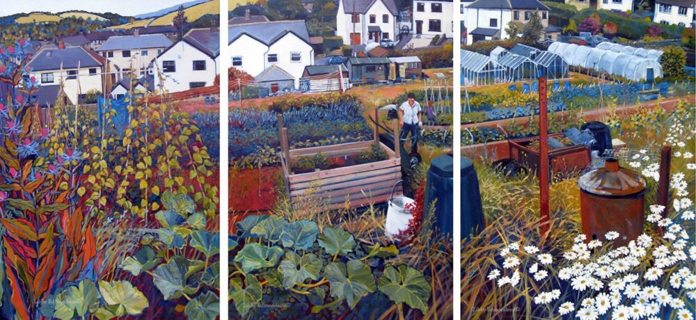 Libby Edmondson ‘Growing’ Limited Edition Print, Triptych