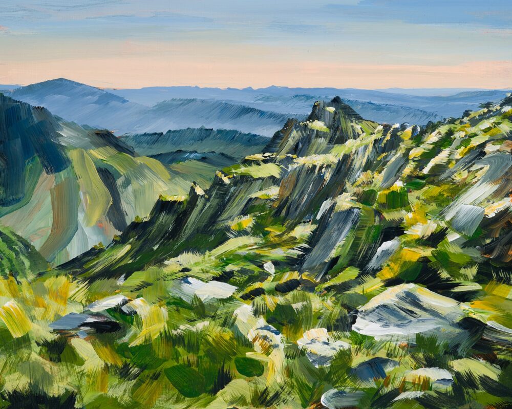 ‘Coniston Old Man’ Limited Edition Print by Matt Pooley