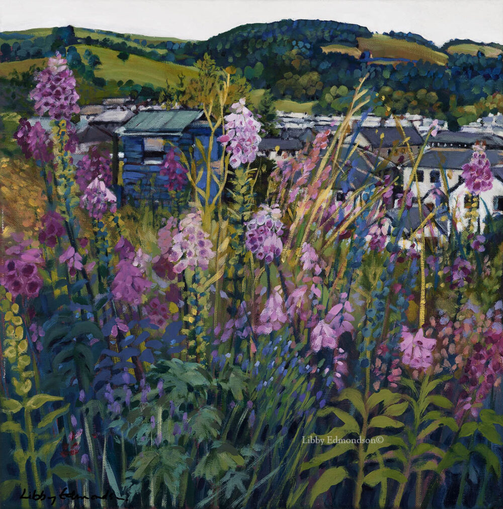 Libby Edmondson ‘ Blue Shed ‘ Limited Edition Print