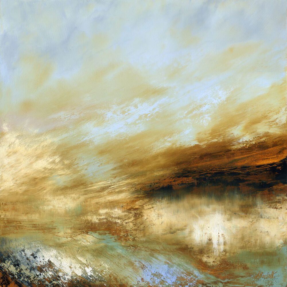 Bright Coastal Drift – Limited Edition Print by Jacqui Bassett