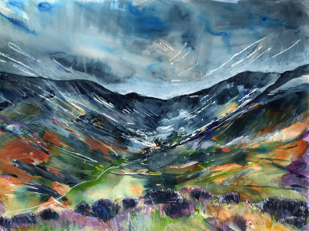 High Spy & Dale Head by Briony Farr – Limited Edition Print