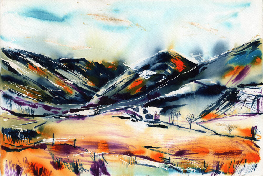 Those Autumn Walks by Briony Farr – Limited Edition Print