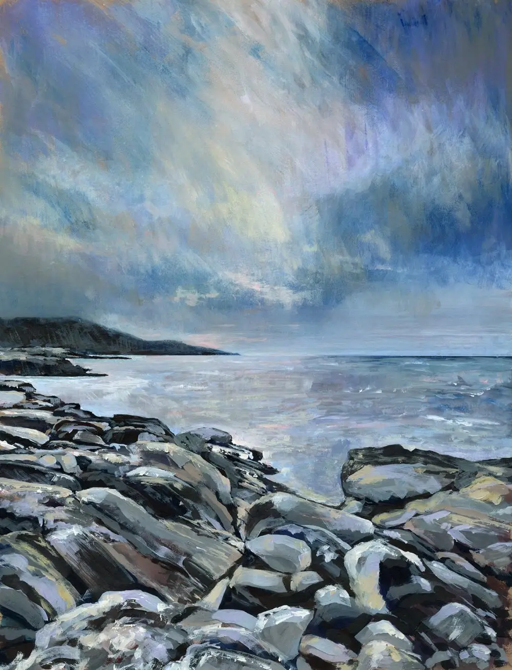 Light after the storm on the Isle of Harris by Briony Farr – Limited Edition Print